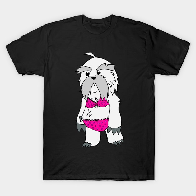 Yeti Underwear T-Shirt by LassJessie